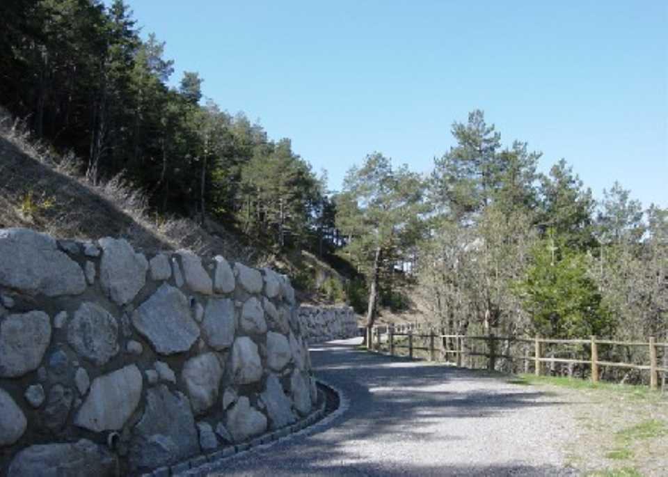 Estabilització i restauració ambiental de la carretera de les Pardines